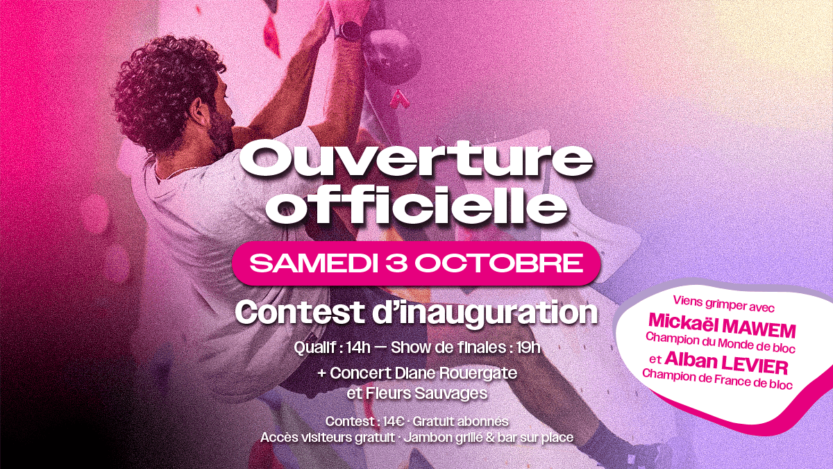 Ouverture officielle
